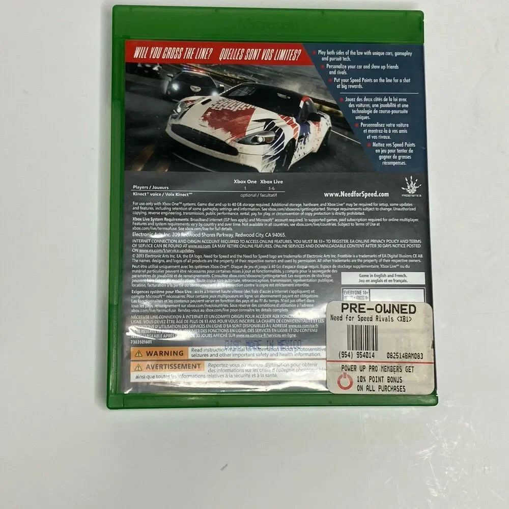 Need for Speed: Rivals (Xbox One, 2013)